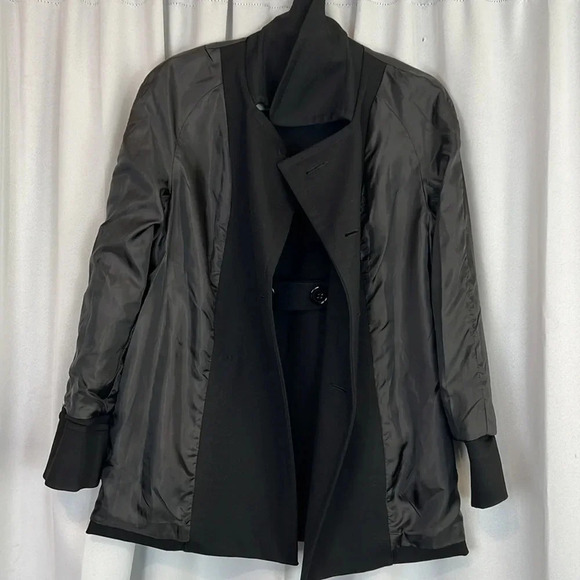 I.N.C International Concepts Black Button Pocket Jacket Size Med - Picture 5 of 5